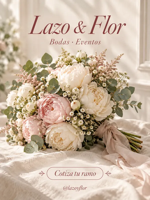 Publicación de ejemplo, Lazo & Flor: bodas y eventos