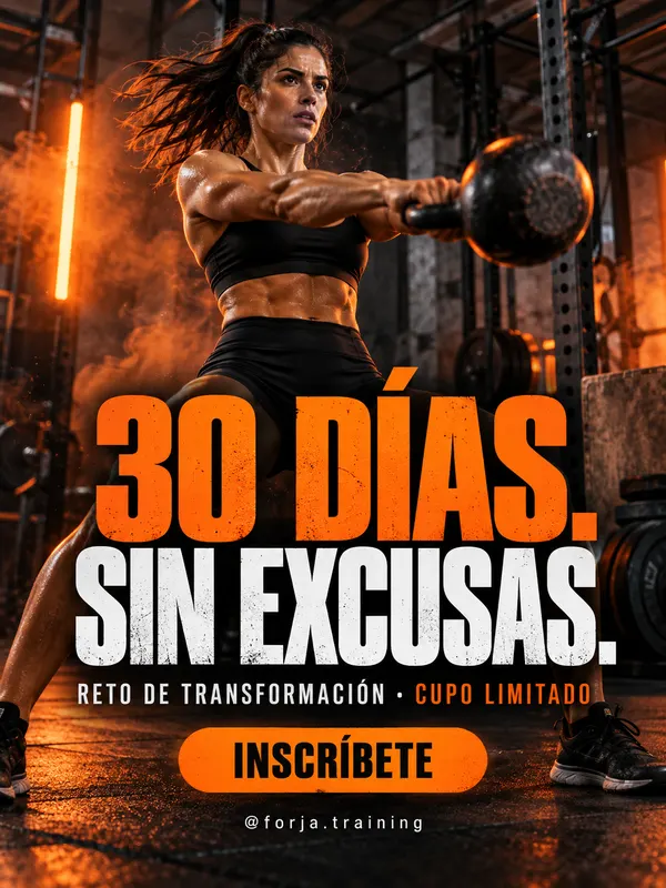 Publicación de ejemplo, Forja Training: reto de 30 días