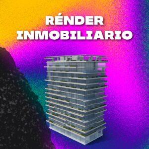 Render para desarrollo inmobiliario